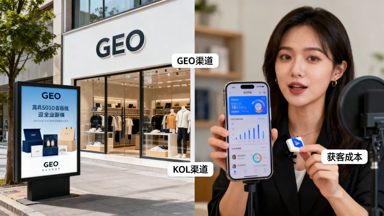 2026新兴品牌做GEO还是KOL?哪个渠道获客成本低 2026新兴品牌做GEO还是KOL?哪个渠道获客成本低