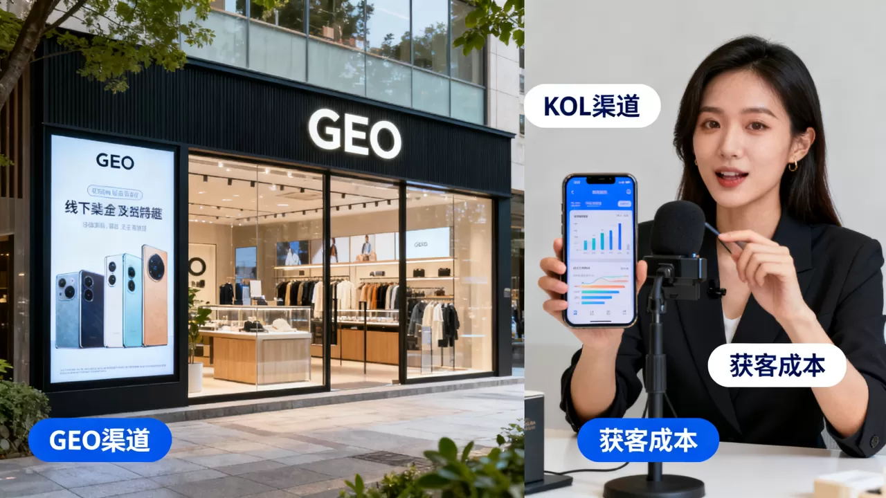 2026新兴品牌做GEO还是KOL?哪个渠道获客成本低 2026新兴品牌做GEO还是KOL?哪个渠道获客成本低