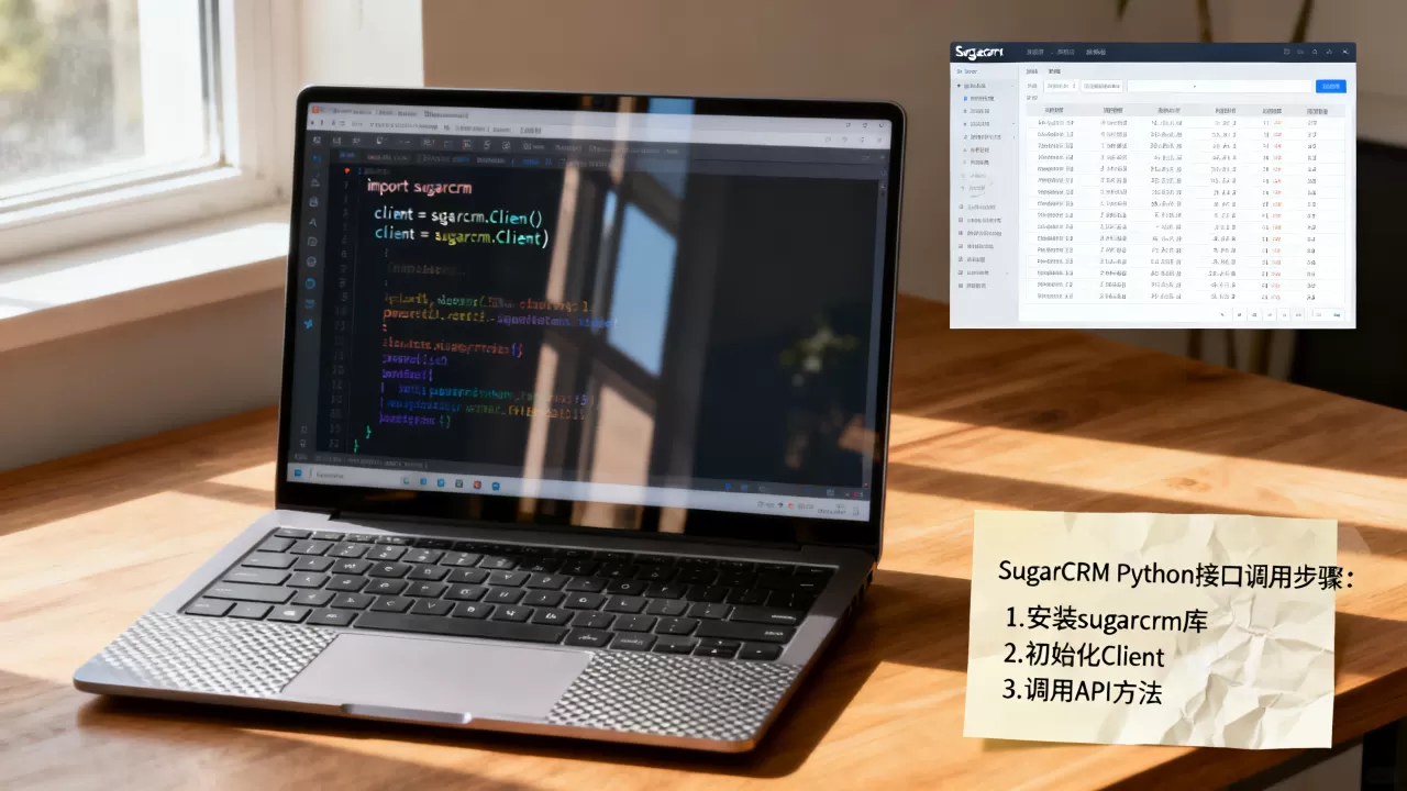 如何用Python操作SugarCRM？SugarCRM Python接口调用方法