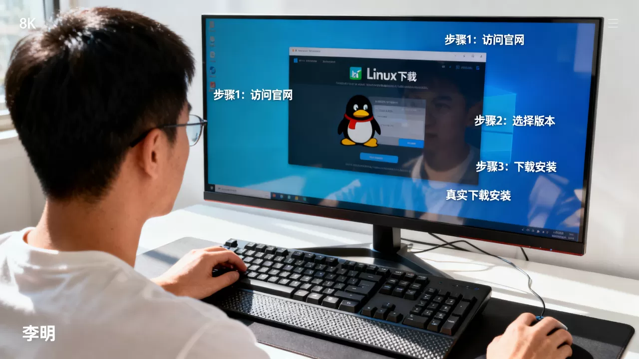 李明linux下载怎么用？linux系统下载教程