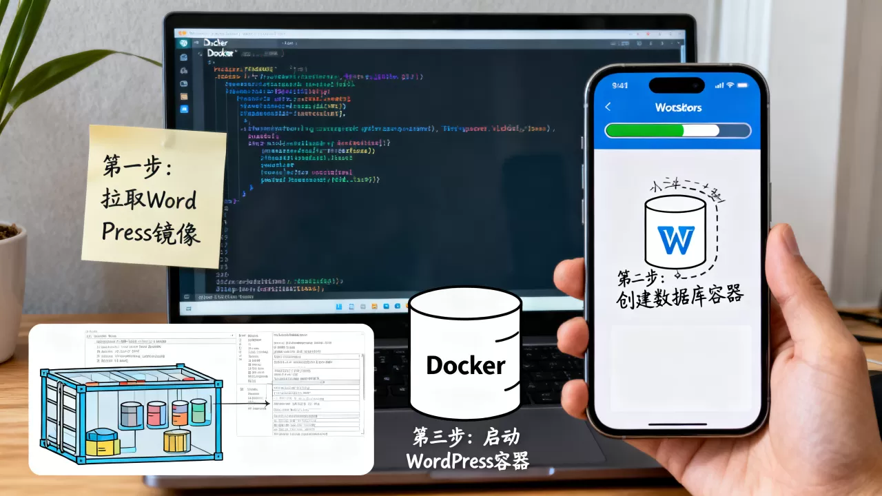 Docker怎么安装WordPress？docker部署wordpress详细步骤