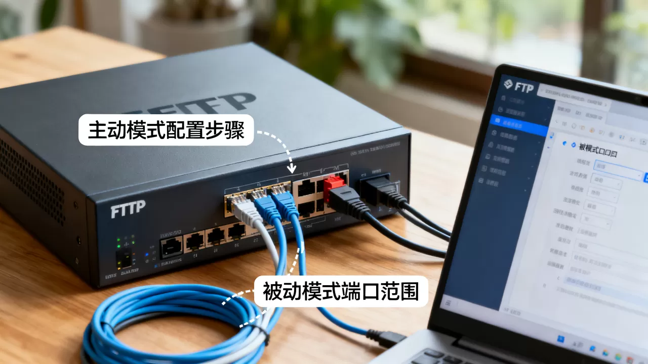 ftp服务器设置主动模式怎么配置?ftp服务器主动模式与被动模式区别 ftp服务器设置主动模式怎么配置?ftp服务器主动模式与被动模式区别
