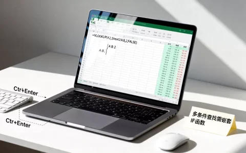 Excel中vlookup函数怎么用？vlookup函数多条件查找