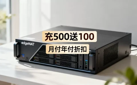 edgeNAT最新促销充500送100是真的吗？韩国独立服务器月付年付折扣力度大吗