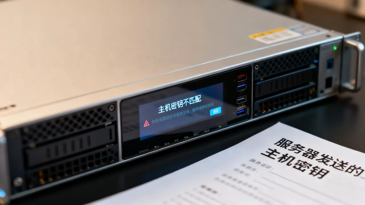 主机密钥不匹配怎么回事?服务器发送的主机密钥与存储在 主机密钥不匹配怎么回事?服务器发送的主机密钥与存储在