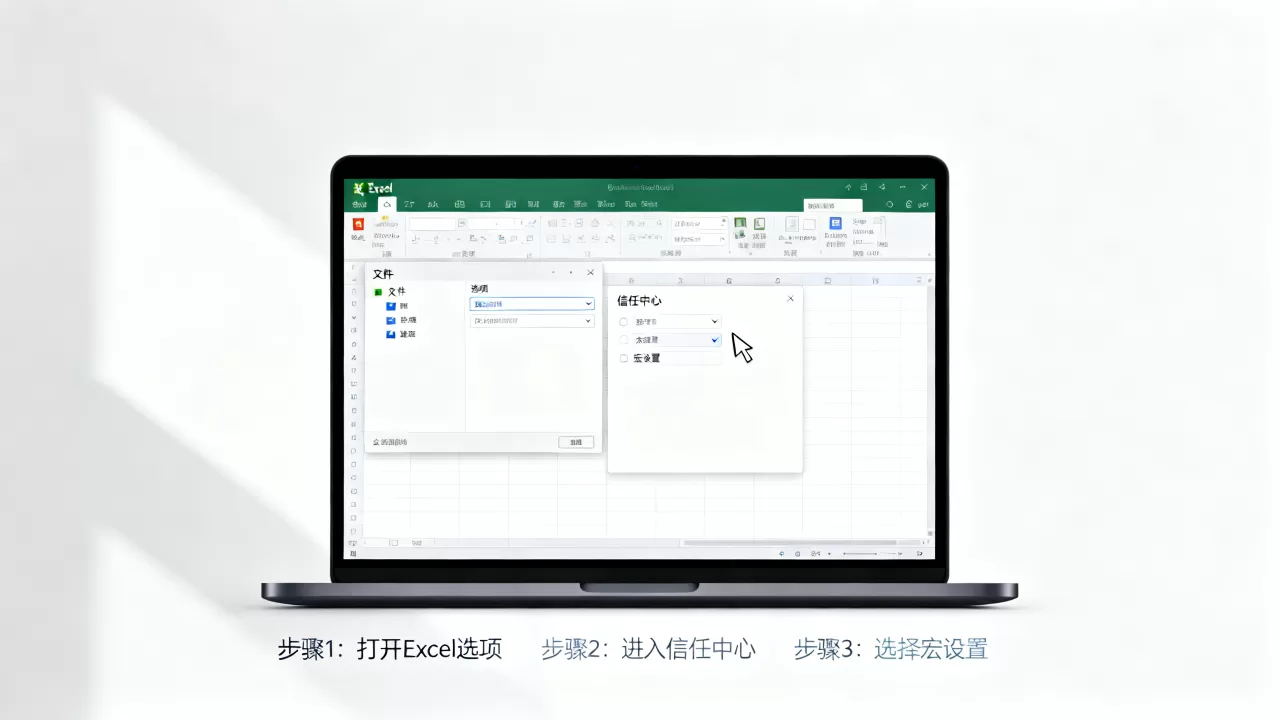 Excel宏怎么开启？excel宏启用后没反应怎么办