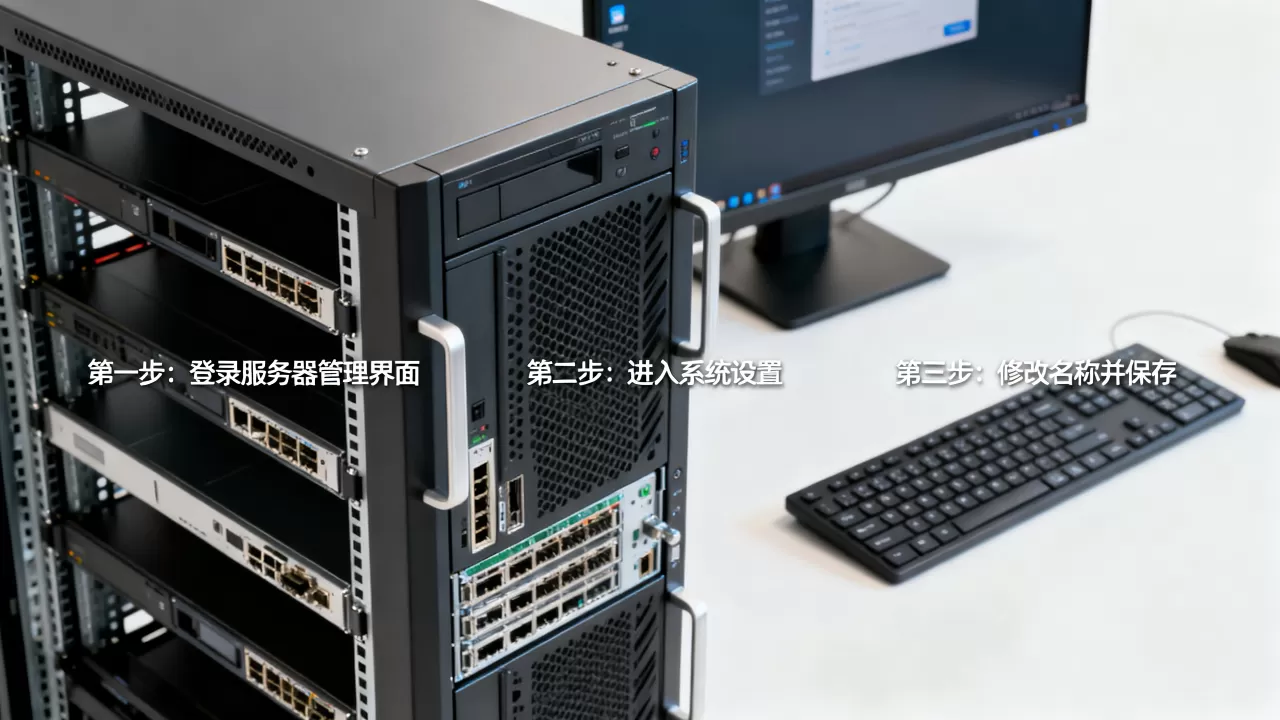 服务器名称怎么改？服务器名称修改方法