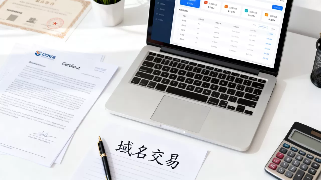 域名交易平台手续费多少？域名交易过户流程详解