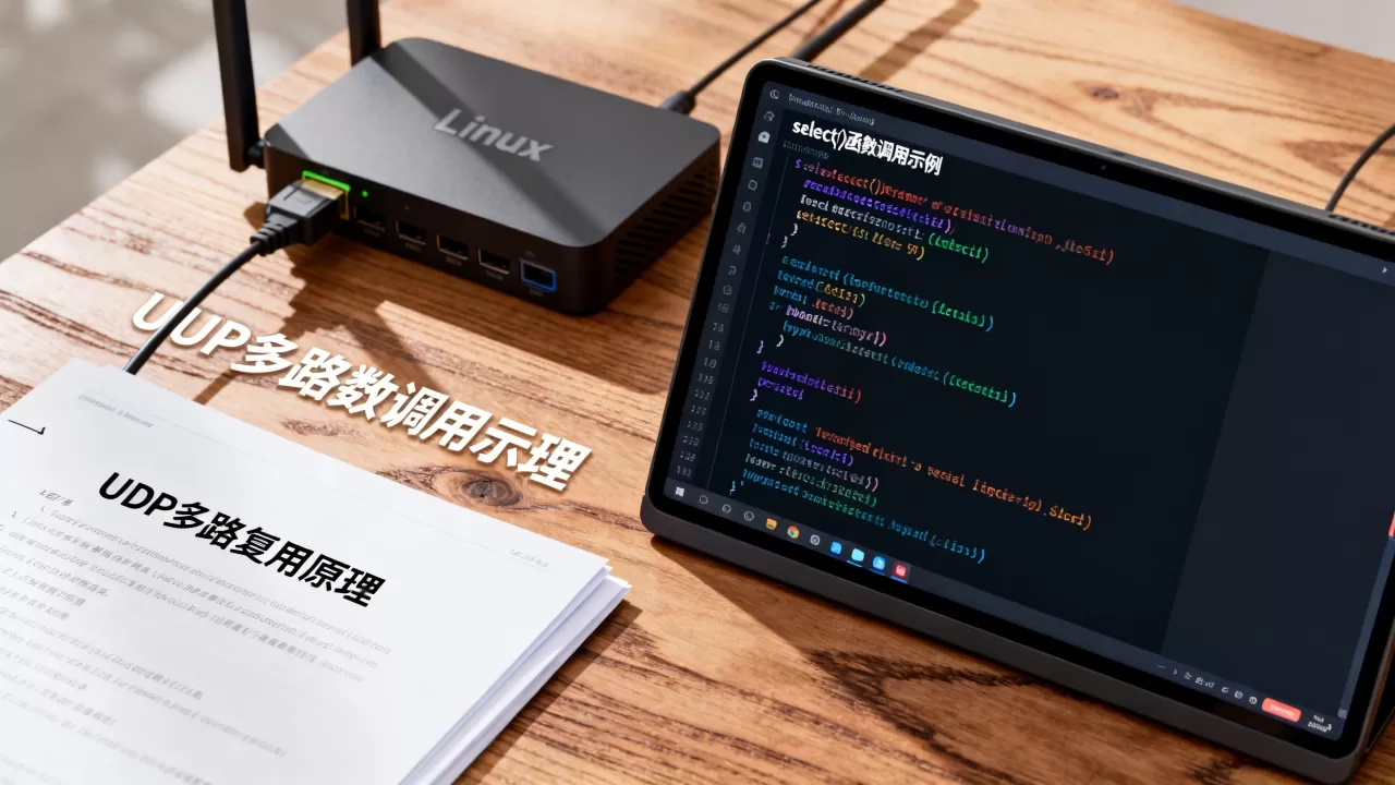 Linux UDP select怎么用？Linux下UDP多路复用详解