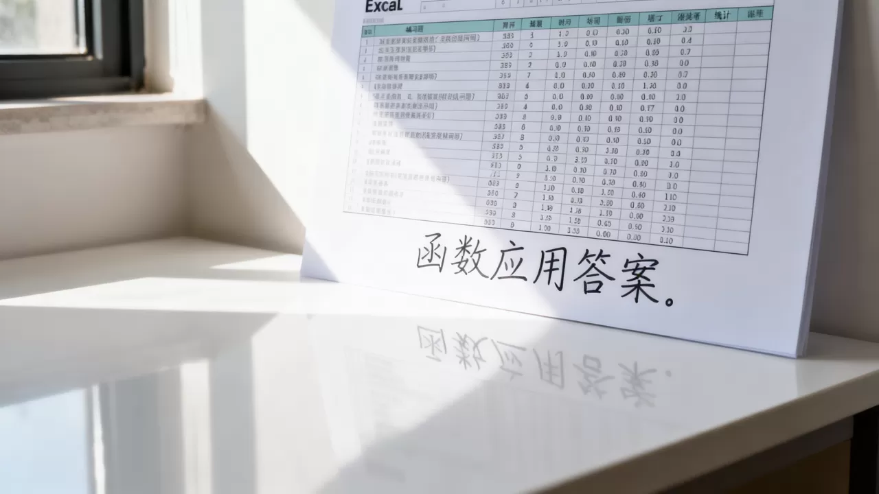 Excel练习素材哪里找？Excel表格练习题及答案