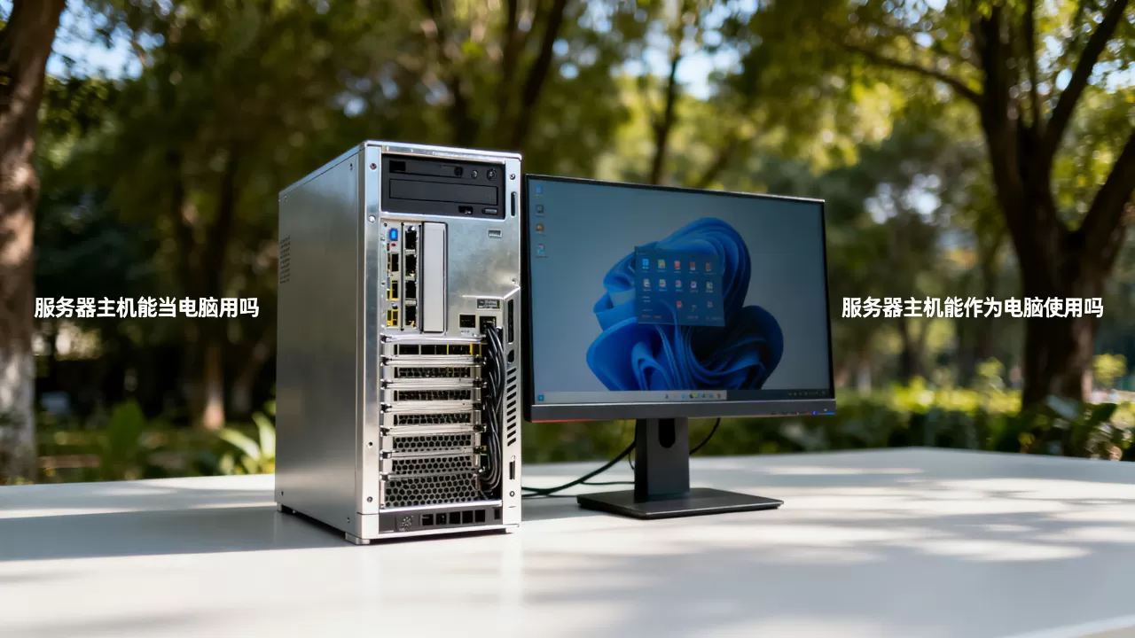 服务器主机能当电脑用吗，服务器主机能作为电脑使用吗