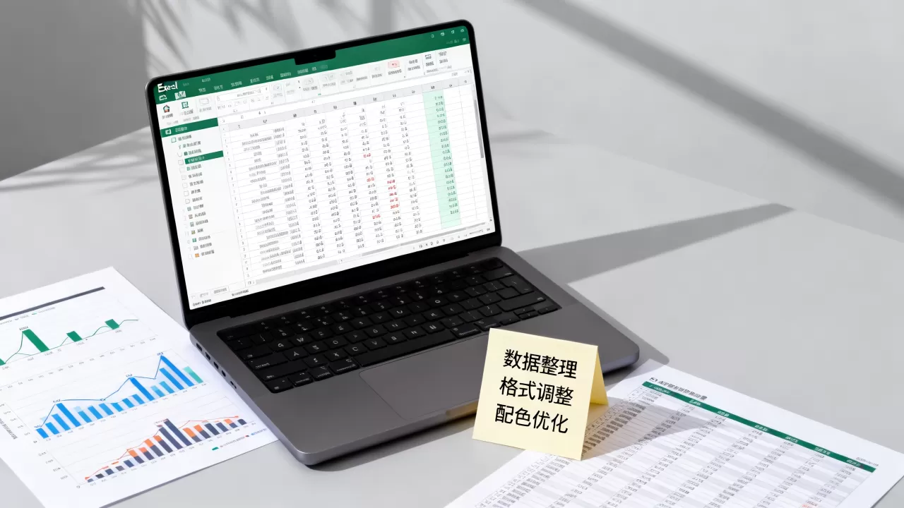 Excel表格怎么做才美观？如何制作高大上的数据报表