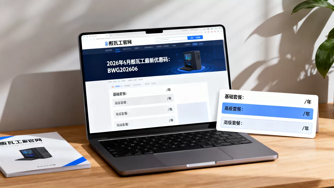 2026年6月搬瓦工最新优惠码怎么领?搬瓦工套餐怎么选 2026年6月搬瓦工最新优惠码怎么领?搬瓦工套餐怎么选