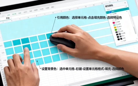 excel颜色怎么引用？excel如何设置单元格背景色