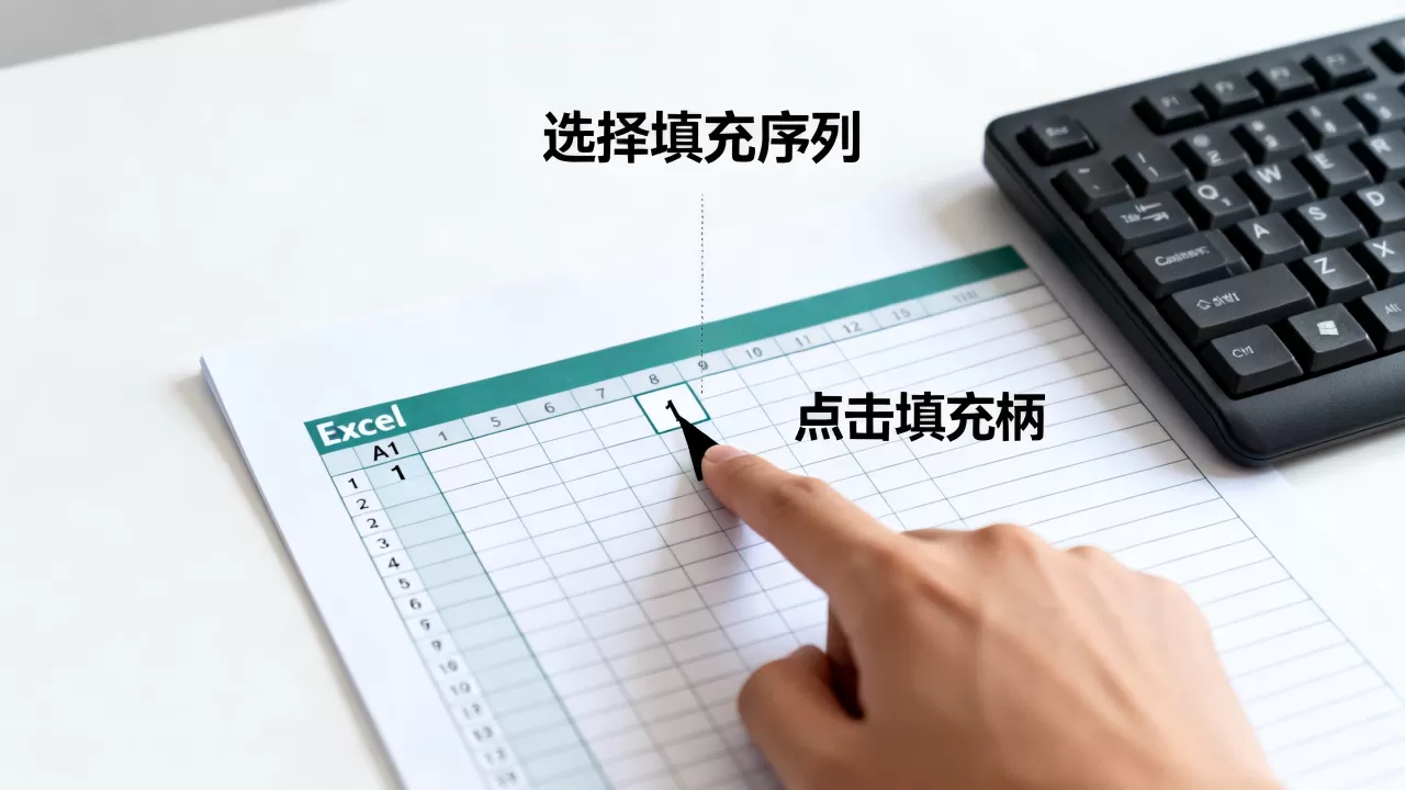 Excel递增1怎么设置？excel表格数字自动递增1