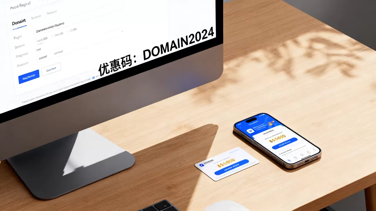 域名注册优惠码怎么领？域名注册优惠码最新汇总