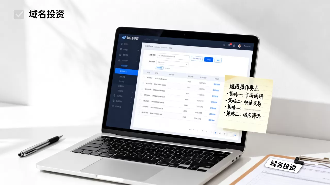 域名投资短线怎么操作?域名投资短线策略有哪些 域名投资短线怎么操作?域名投资短线策略有哪些