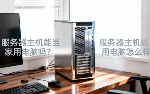 服务器主机能当家用电脑吗？服务器主机做家用电脑怎么样