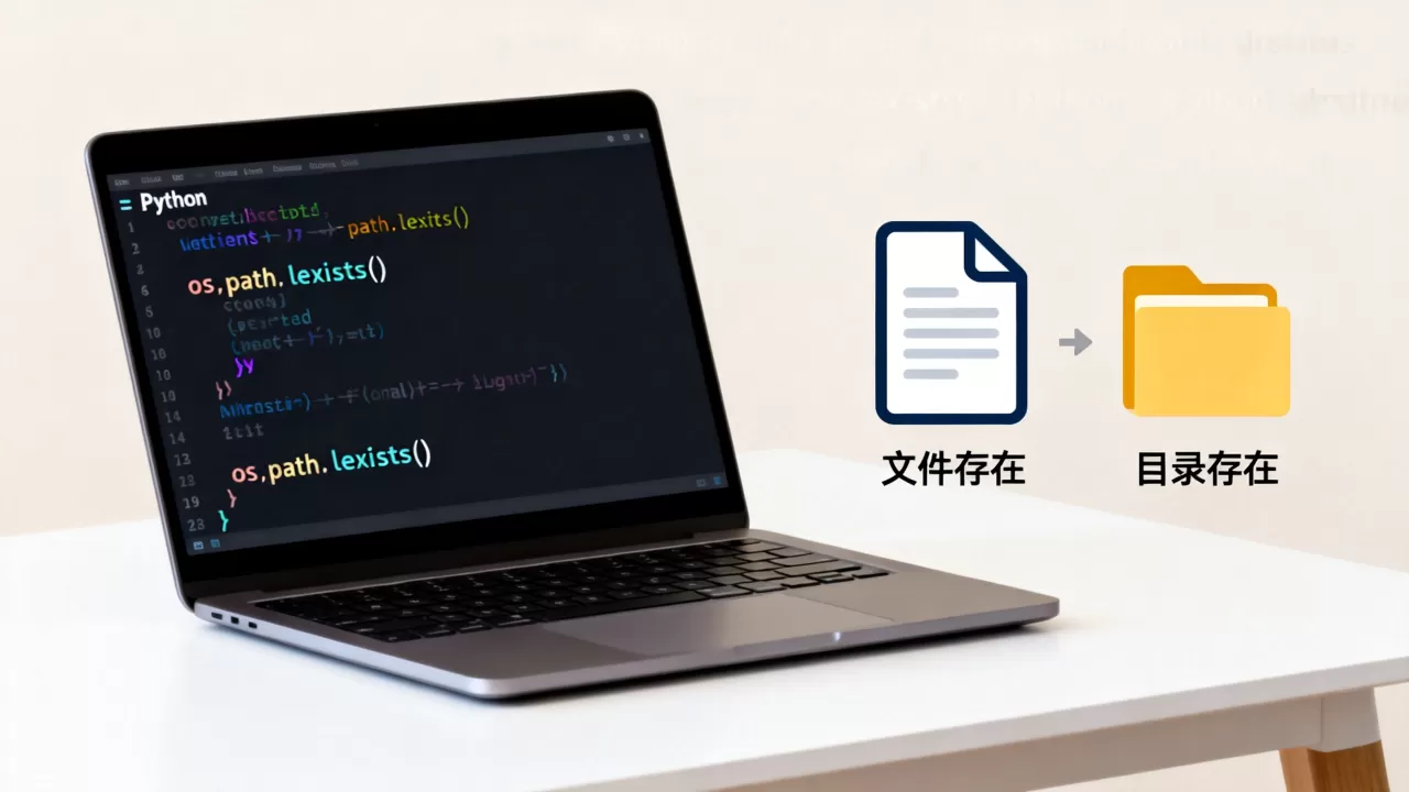 python中lexists怎么用？python判断文件或目录是否存在