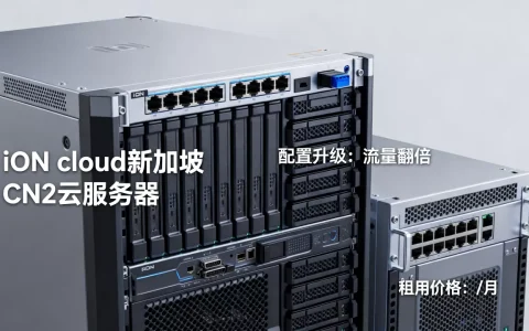 iON cloud新加坡CN2云服务器配置升级流量翻倍吗？新加坡云服务器租用价格