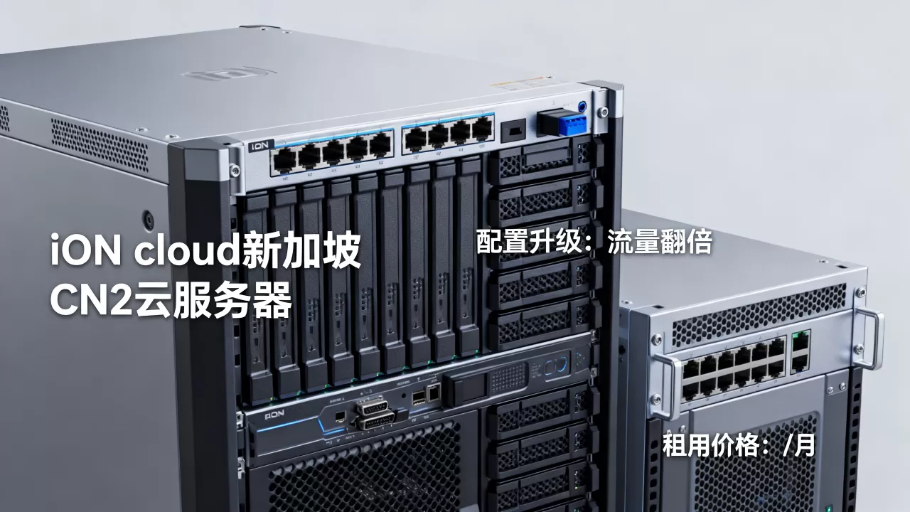 iON cloud新加坡CN2云服务器配置升级流量翻倍吗？新加坡云服务器租用价格