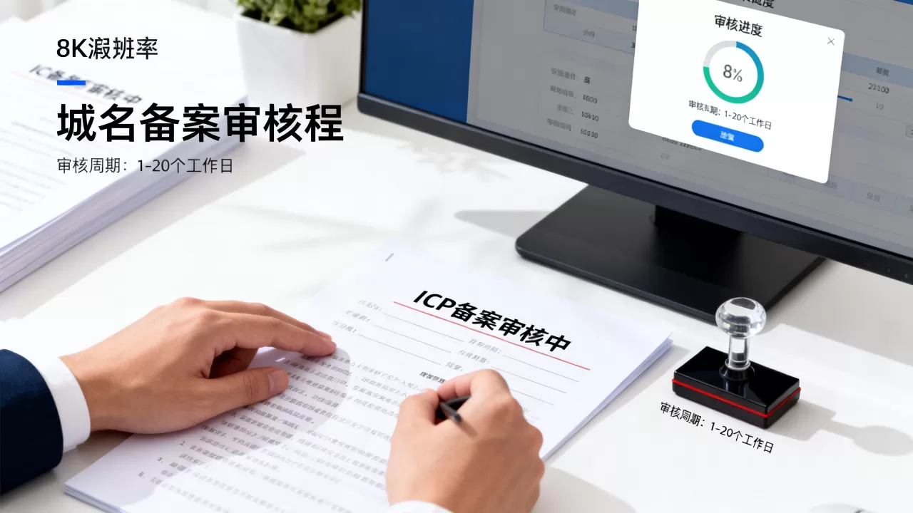 域名备案审核要多久才能过？ICP备案审核周期是多久