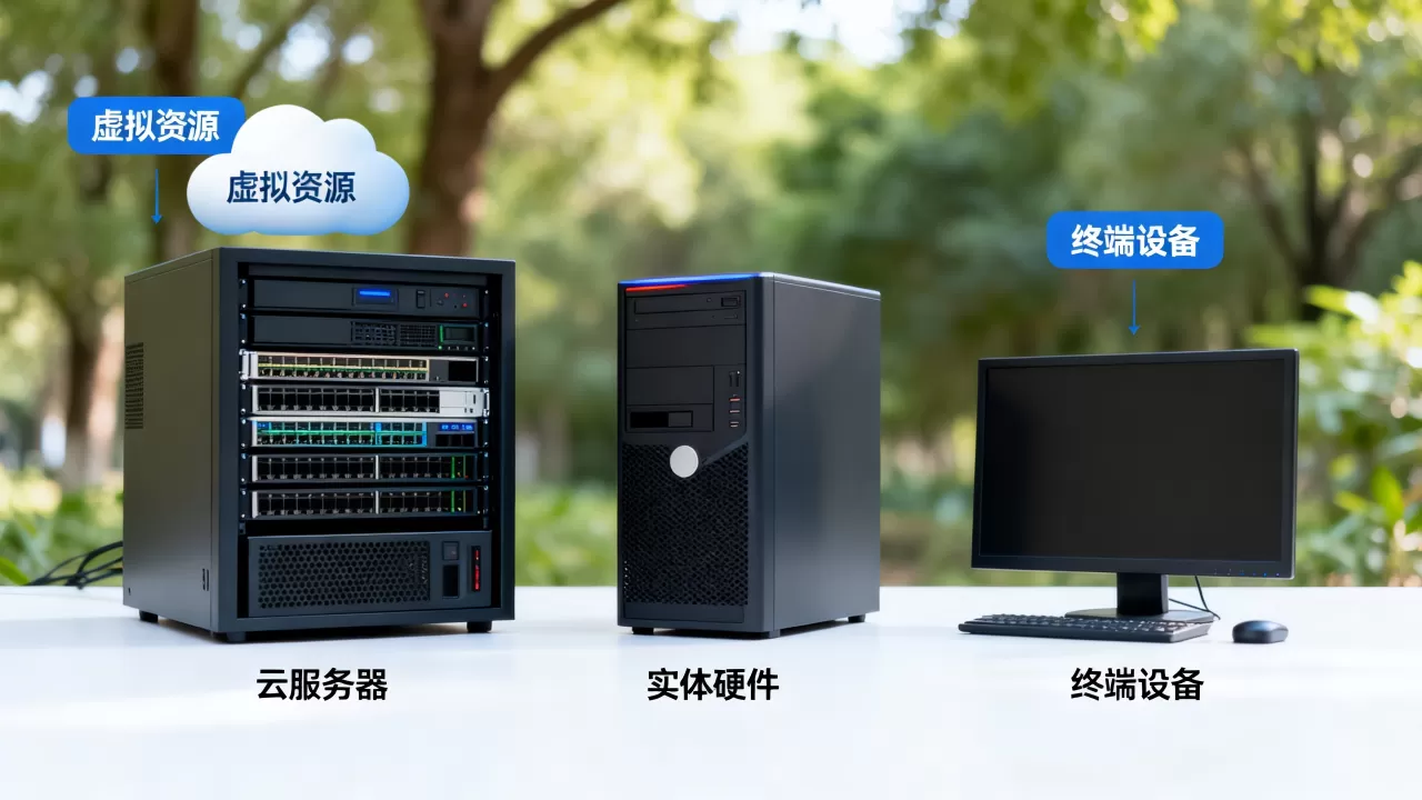 服务器是什么跟主机有什么区别，云服务器和物理服务器怎么选