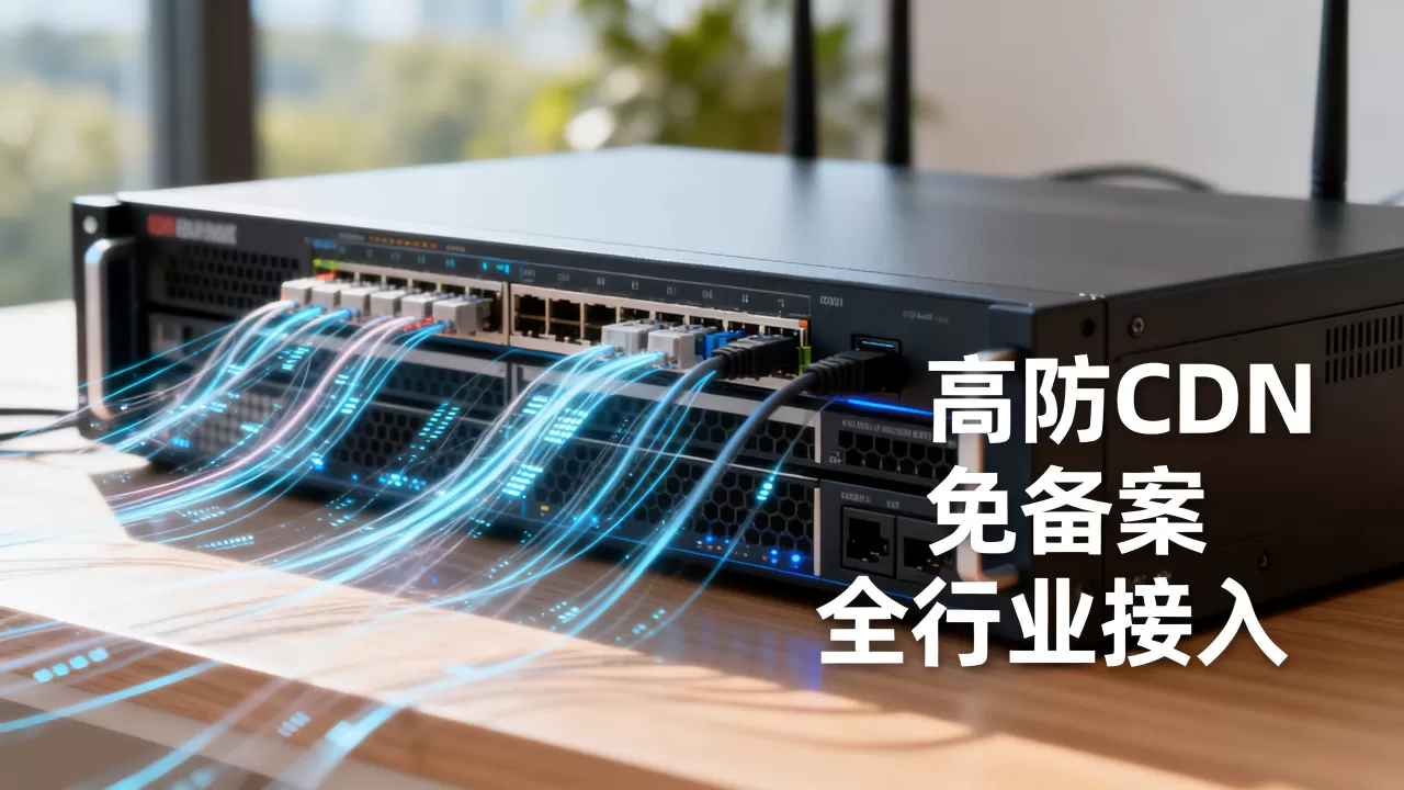 网站被攻击访问慢怎么办？高防CDN免备案全行业接入