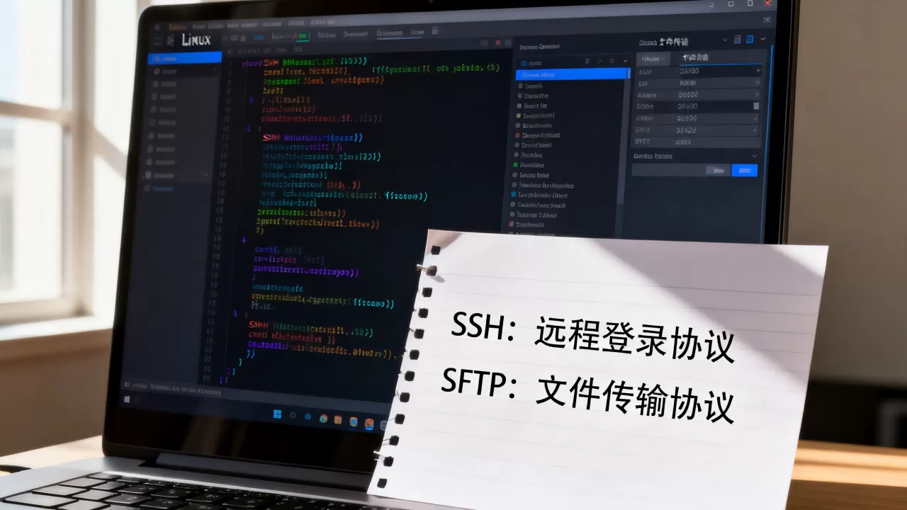 linux中ssh和sftp有什么区别？ssh和sftp有什么区别