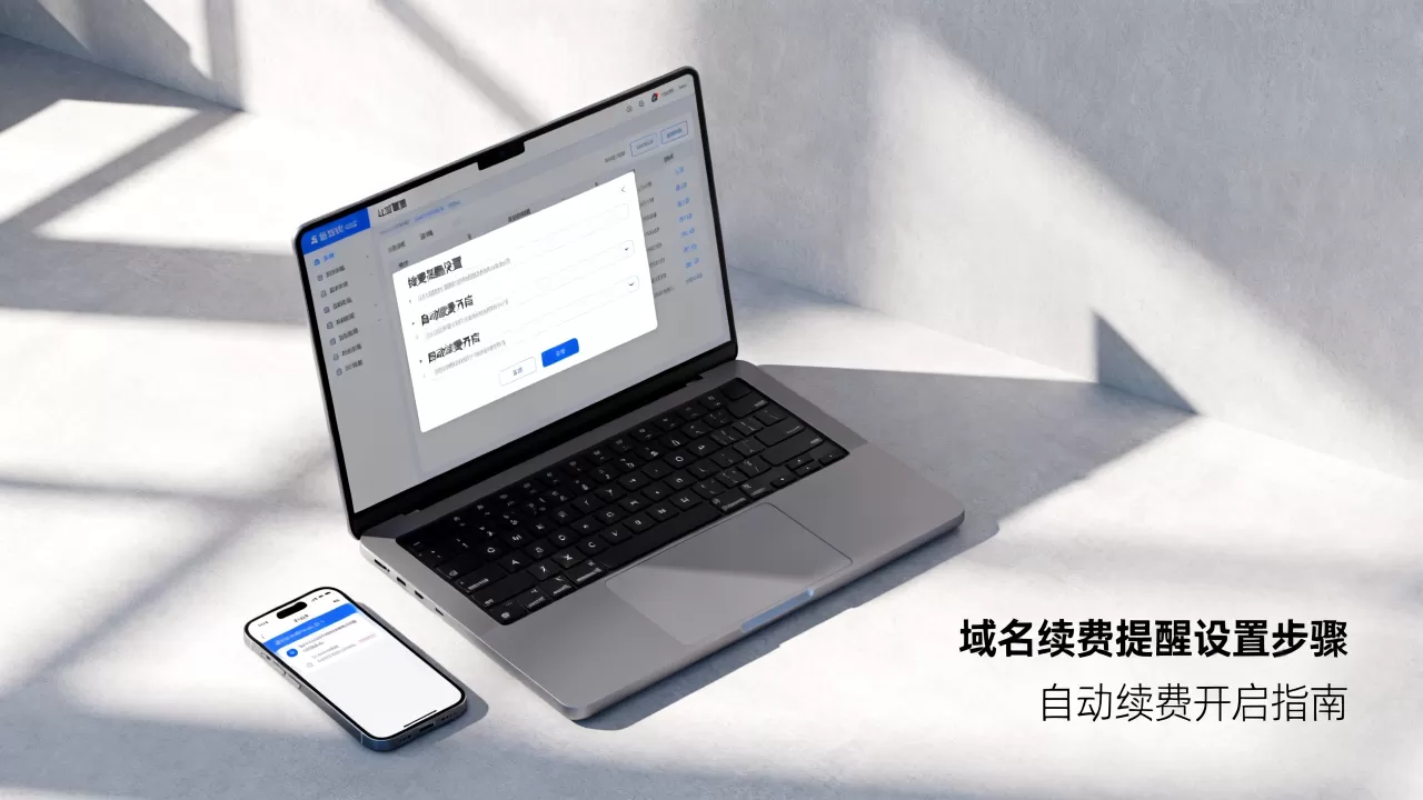 域名续费提醒怎么设置?域名到期自动续费怎么开启 域名续费提醒怎么设置?域名到期自动续费怎么开启