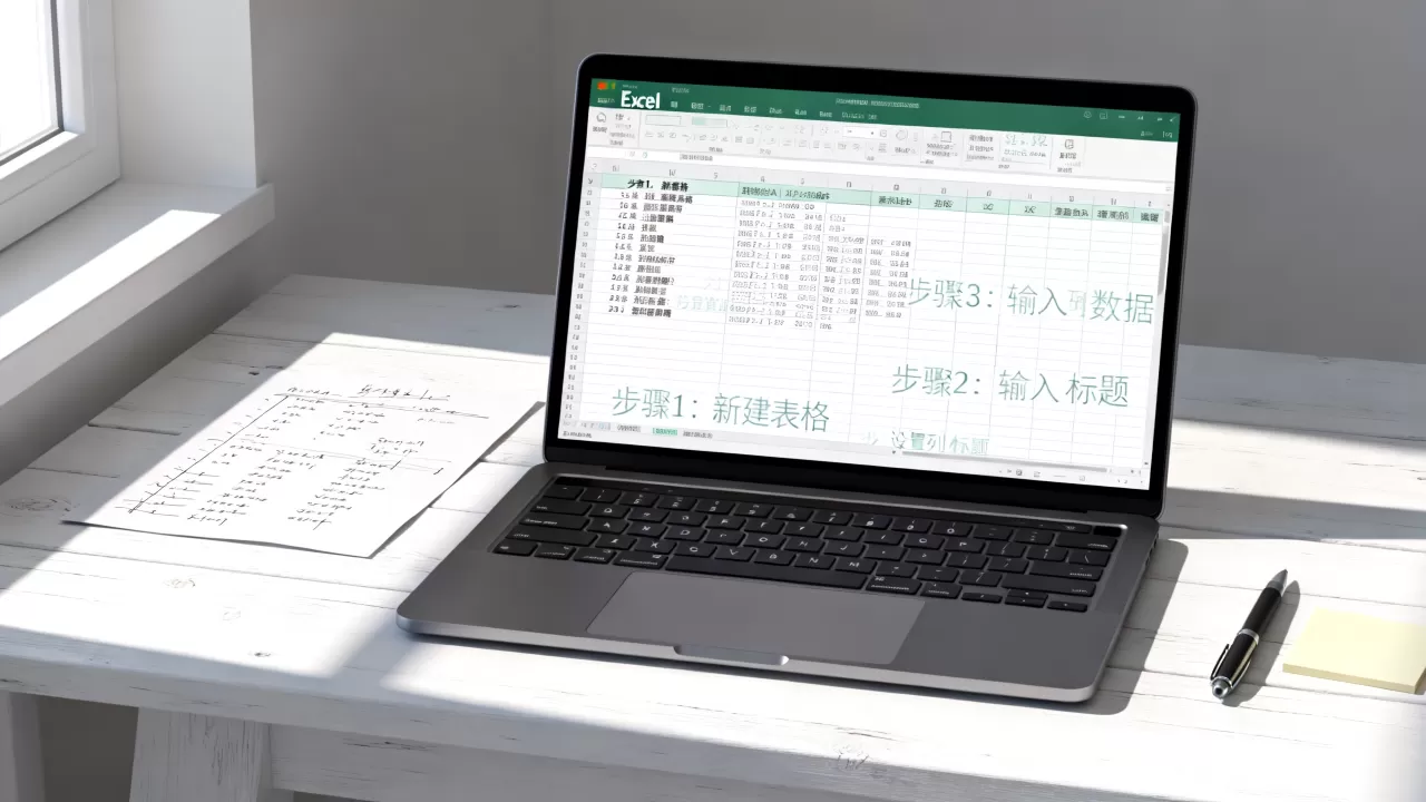 如何用Excel做清单？Excel制作表格清单教程