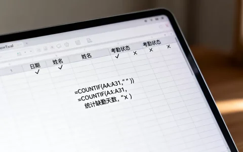 Excel怎么计算考勤？考勤表自动统计公式