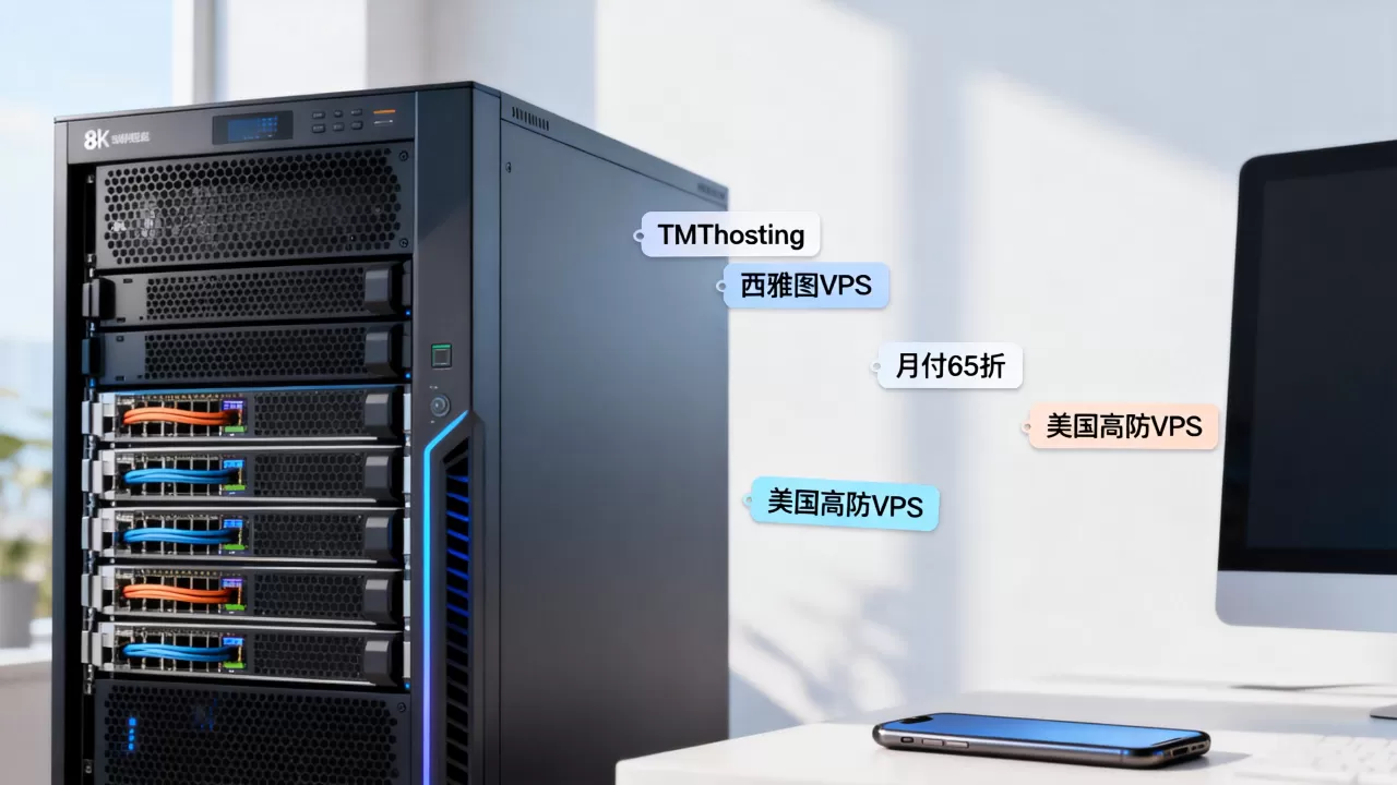 TMThosting西雅图VPS月付65折值得买吗？美国高防VPS推荐