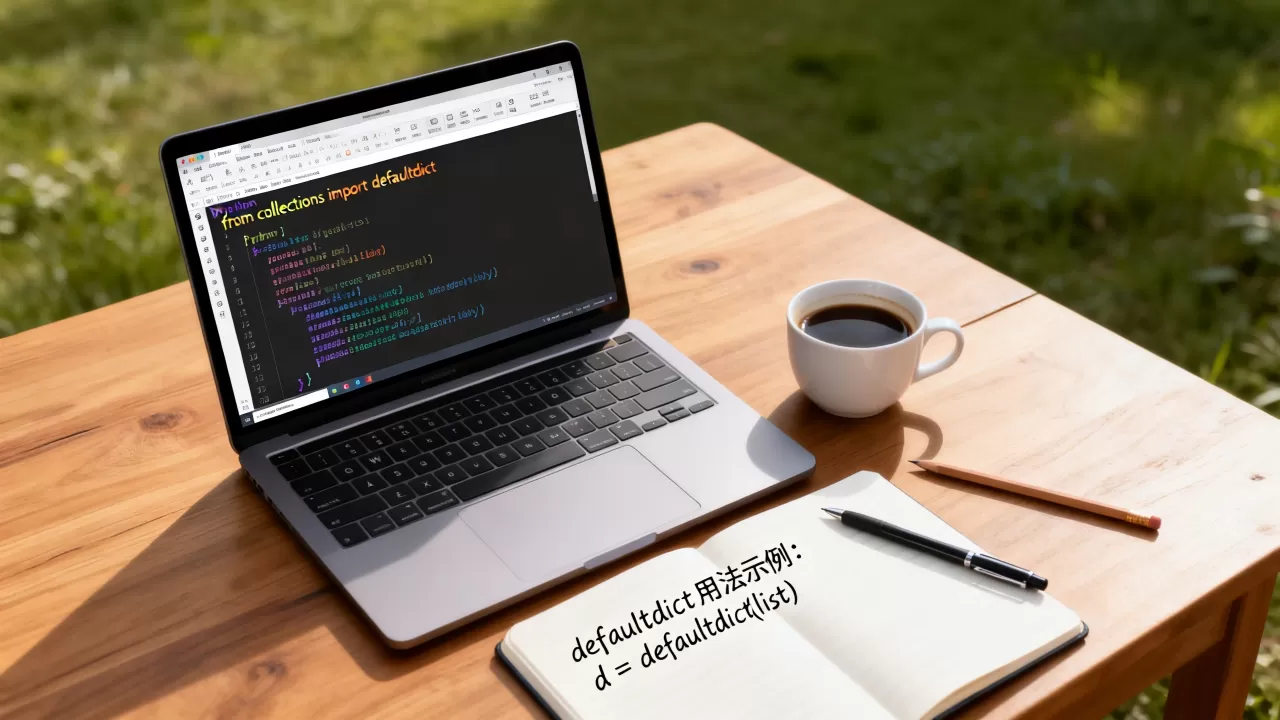 python defaultdict怎么用？python defaultdict详解