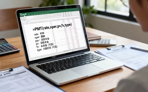 excel函数pmt怎么用？pmt函数计算贷款月供公式