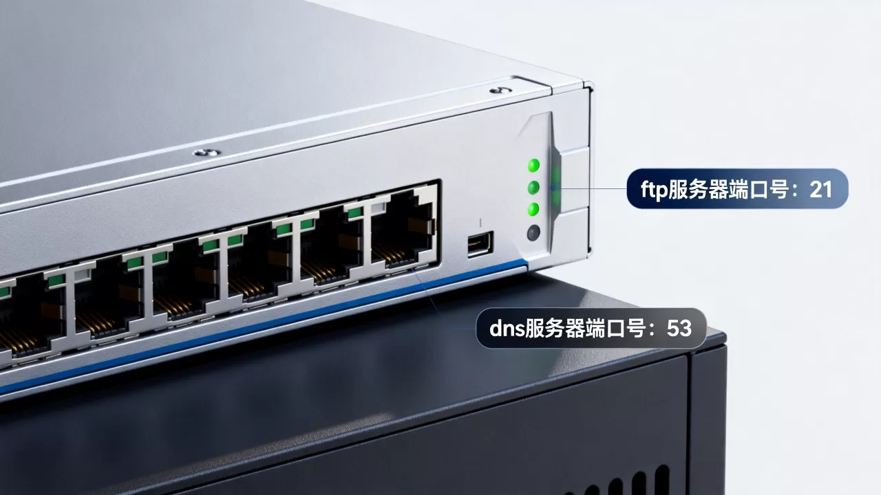 ftp与dns服务器端口号是多少？ftp与dns服务器端口号