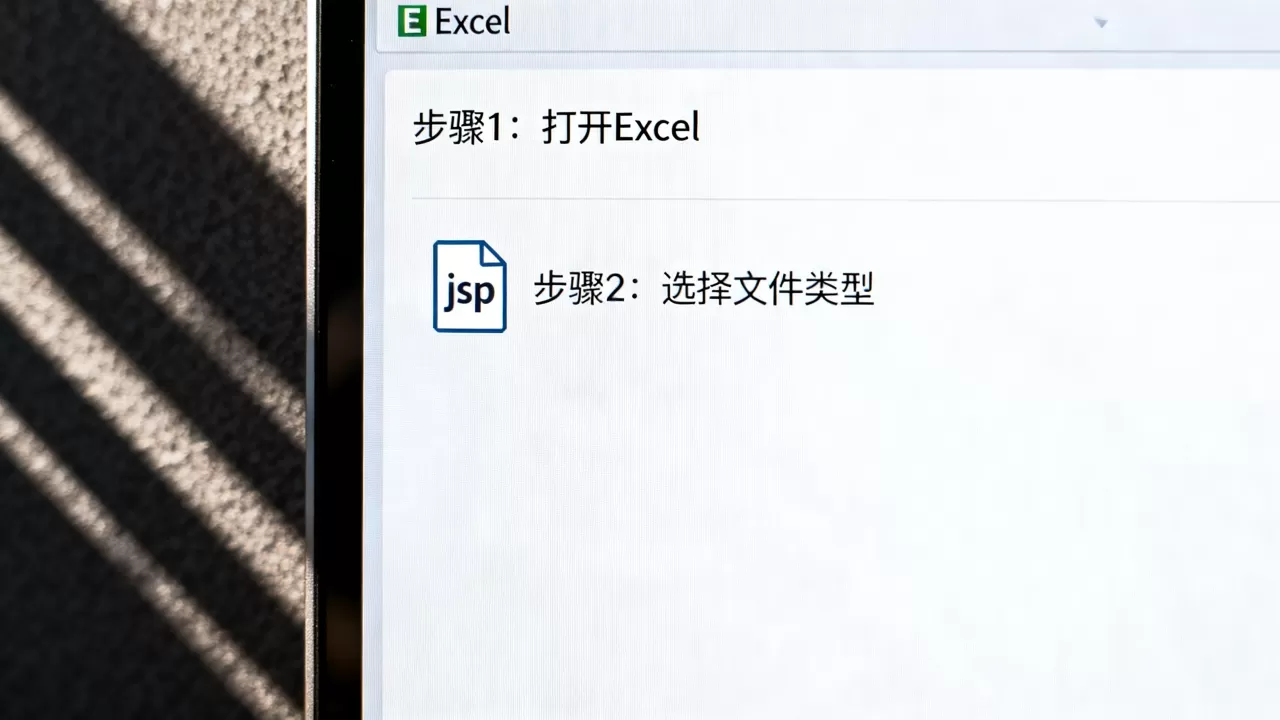 Excel打开jsp文件乱码怎么办？jsp文件怎么在excel中打开