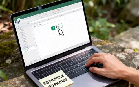 excel复制字体格式失效怎么办？如何保持原格式粘贴