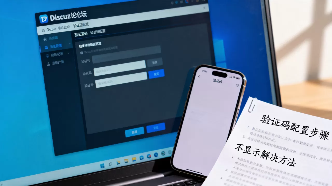Discuz论坛验证码怎么配置？Discuz验证码不显示怎么办