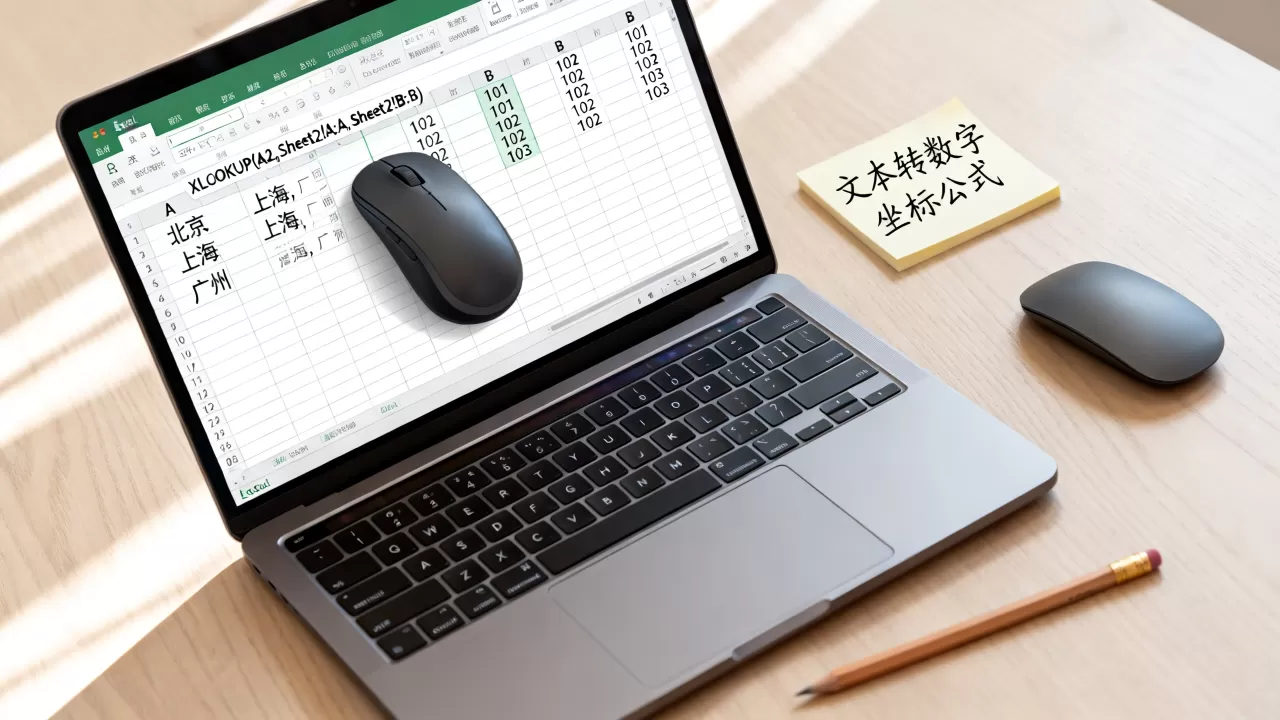 excel文本坐标怎么转?excel坐标公式转换方法 excel文本坐标怎么转?excel坐标公式转换方法