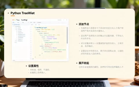 python treewidget怎么用？python treewidget详解