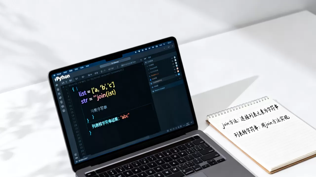 Python join方法怎么使用，Python列表转字符串怎么实现？