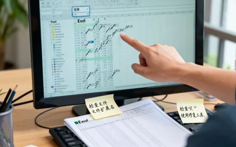 Excel表格格式突然消失了怎么办，Excel文件格式错乱如何恢复？
