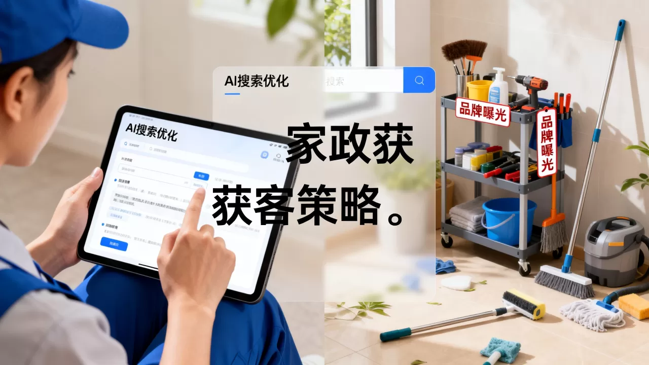 2026年家政服务AI搜索如何提升品牌曝光,家政公司怎么获客? 2026年家政服务AI搜索如何提升品牌曝光,家政公司怎么获客?