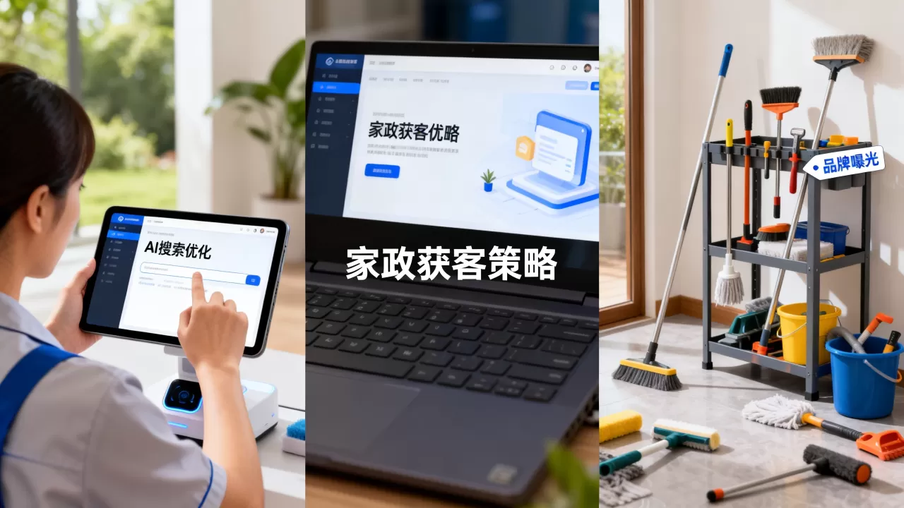 2026年家政服务AI搜索如何提升品牌曝光,家政公司怎么获客? 2026年家政服务AI搜索如何提升品牌曝光,家政公司怎么获客?