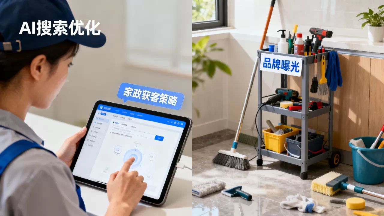 2026年家政服务AI搜索如何提升品牌曝光,家政公司怎么获客? 2026年家政服务AI搜索如何提升品牌曝光,家政公司怎么获客?