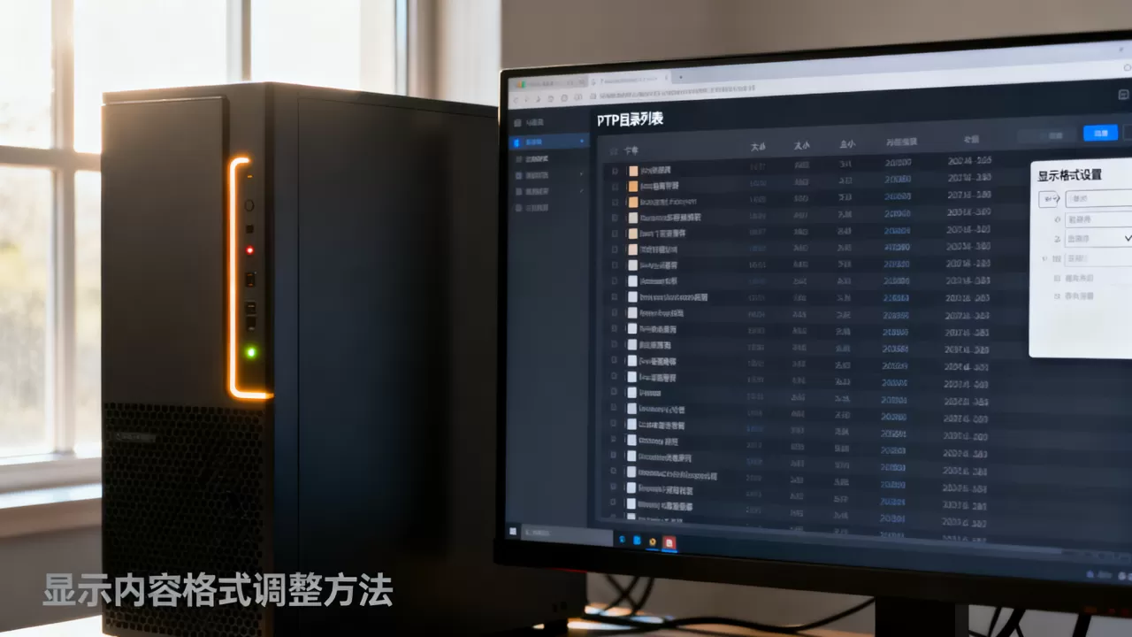 FTP服务器显示内容的格式怎么改，FTP目录列表格式怎么设置？
