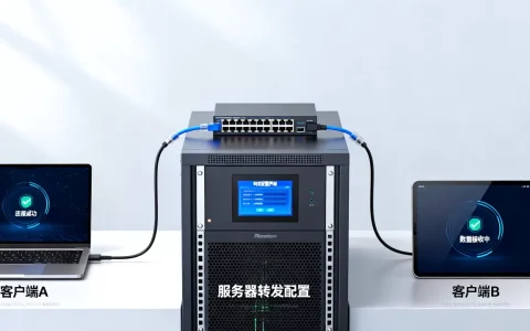 服务器怎么实现转发两个客户端，如何配置多个客户端连接？
