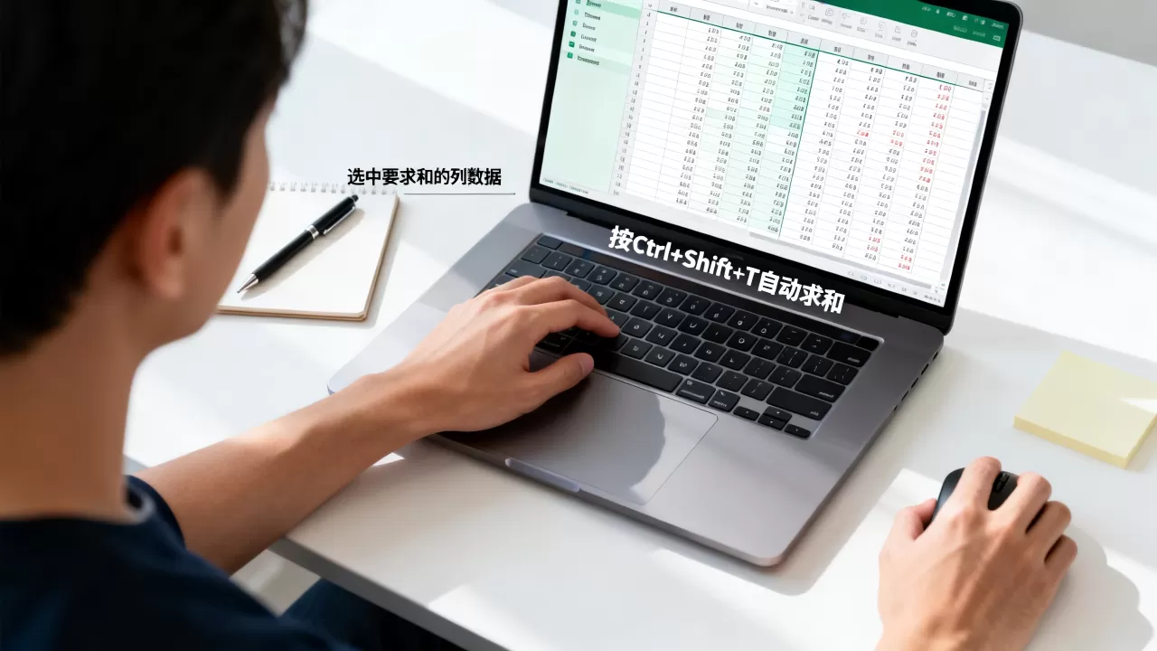 Excel列合计怎么快速实现,Excel自动求和快捷键是什么? Excel列合计怎么快速实现,Excel自动求和快捷键是什么?