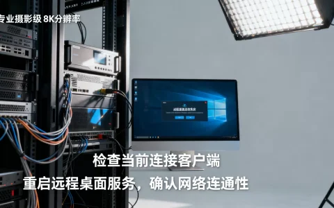 服务器被另一个客户端占用怎么办，远程桌面无法连接如何处理？